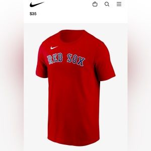 Nike Dri Fit Boston Red Sox Shirt